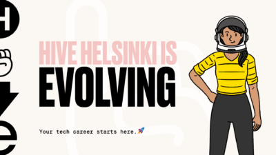 Hive Helsinki is evolving with a new curriculum and platform