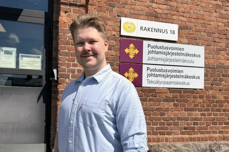 Hive Helsinki Finnish Defence Forces Training ICT Conscripts Benjamin